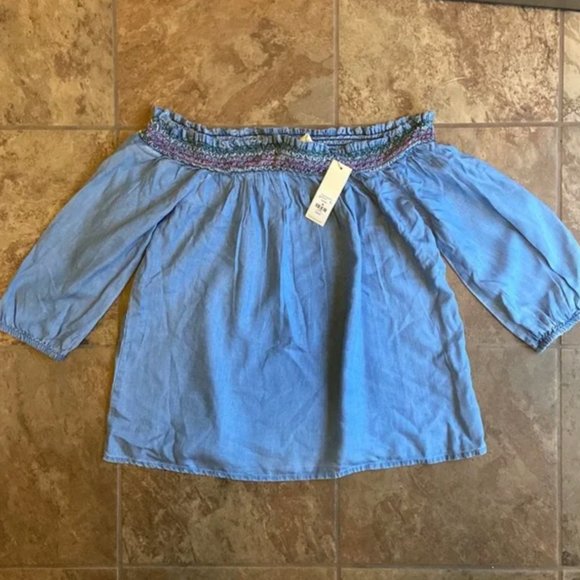 Francesca's | NWT Dianna Off The Shoulder Blouse - Picture 5 of 10